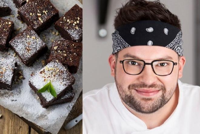 Szymon Czerwiński poleca brownie na jesienne smutki: zobacz przepis na czekoladowe ciasto