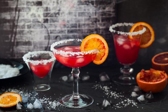 Włoska margarita pomarańczowa z likierem amaretto